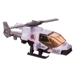 Metal police vehicle 6 assorted models Fantastiko 8 cm image-0