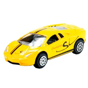 Metal sports car 4 assorted colors Fantastiko image-0