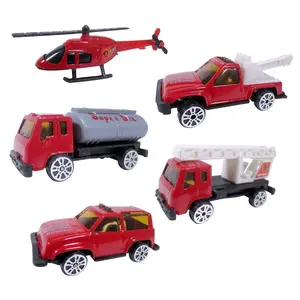 Metal fire engine 6 assorted models Fantastiko 6 cm image-1