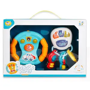 Steering wheel + rattle activity box set Fantastiko image-1