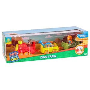 Preschool train with 2 cars Fantastiko Dino image-1