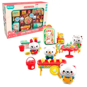 Set de mini-animaux avec boîte de cuisine Fantastiko image-0