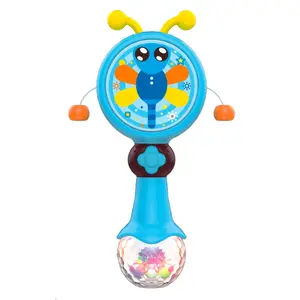 Sound and light rattle 4 assorted colors Fantastiko image-3