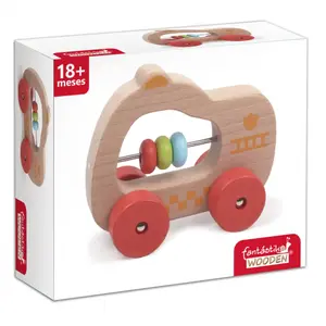 Wooden abacus activity car Fantastiko image-1
