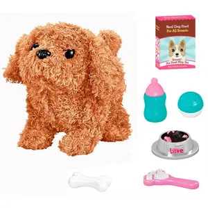Dog walker plush with accessory box Fantastiko image-0