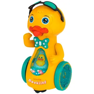 Moving duck with light and sound Fantastiko 20 cm image-0