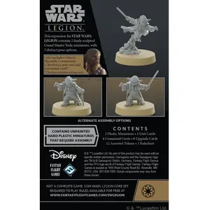 Figurine Fantasy Flight Games Star Wars - Légion : Grand Maître Yoda image-2