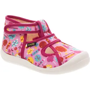 Hausschuhe Mädchen Fare růžové image-2