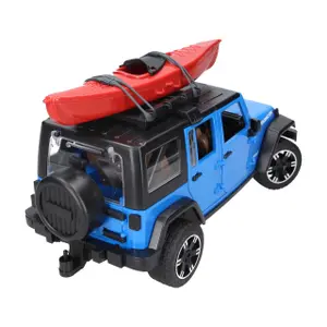 Car games with kayak and kayaker Farming Toys Wrangler Rubicon Unlimited image-5