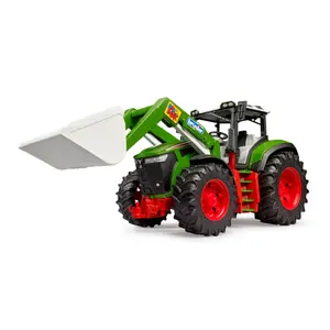 Bilspel med frontlastare Farming Toys Roadmax Bruder image-2