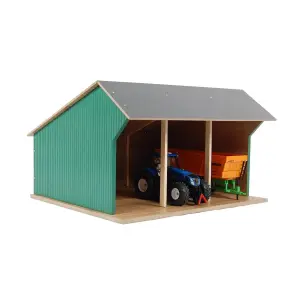 Wooden farm shed Farming Toys Hangar image-2