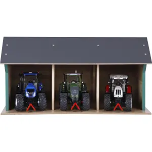 Wooden farm shed Farming Toys Hangar image-4