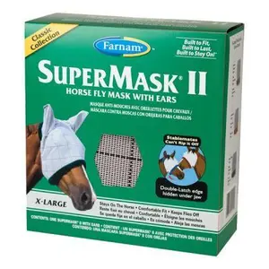 00100503760-flugmask-for-hastar-med-oron-farnam-supermask-ii-horse-horse-silver-lynx-hast