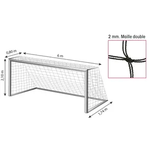 Transportabelt net 7 spillere tremblay  image-0