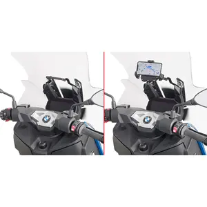 Support GPS moto Givi Ducati multi enduro 16