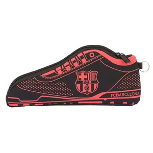 Shoe shape pencil case for children FC Barcelone image-0