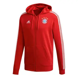 fc hooded tracksuit jacket Bayern Munich 3-Stripes image-0