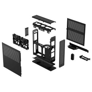 Boîtier PC mini tour micro ATX Fractal Design Ridge image-1