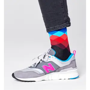 Sokken Happy Socks Faded Diamond image-5