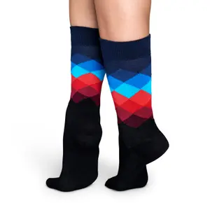 Sokken Happy Socks Faded Diamond image-2