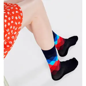 Sokken Happy Socks Faded Diamond image-3