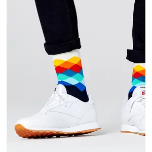 Sokken Happy Socks Faded Diamond image-5