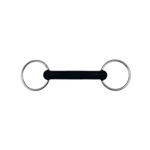 2 ringbid til lige hest med gummi Feeling