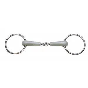 2 ring broken flexi horse bit Feeling image-0