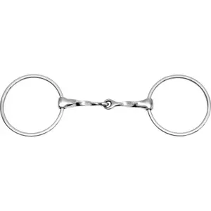 2 large ring twisted horse bit Feeling image-0