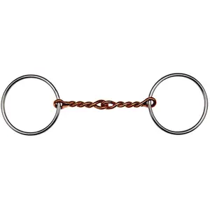 Two-ring snaffle bit twisted horse Feeling