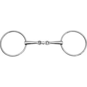 Mors 2 grands anneaux fins pour cheval Feeling Anatomic image-0
