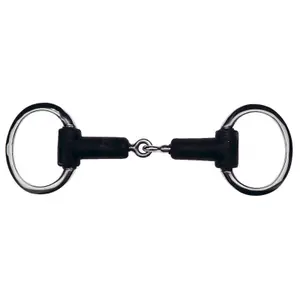Broken rubber olive bit rings for horses Feeling image-0
