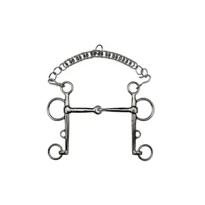 Pelham dla złamanego konia stal niklowana Feeling image-0