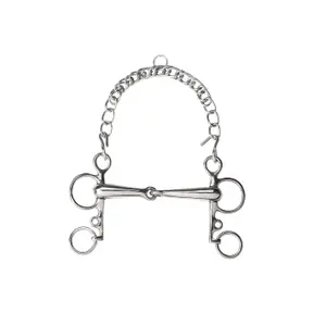 Pelham voor gebroken paard korte takken Feeling image-0