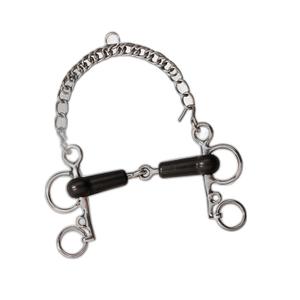 6046341-pelham-voor-paard-gebroken-rubber-shorts-takken-feeling-zilver