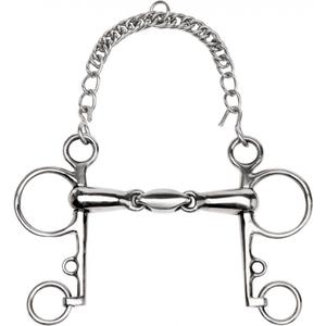 Pelham per il cavallo Feeling Anatomic branches longues