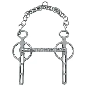 Mors pour cheval droit 1/2 torsadé Feeling image-0