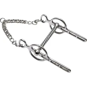 Mors pour cheval droit 1/2 torsadé Feeling image-1