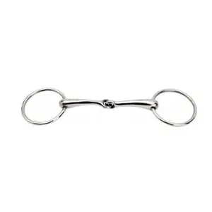 2-Ring-Gebiss für einfach gebrochenes Pferd Feeling image-0