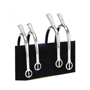 espigão de equitação compensado com anéis arredondados em aço inoxidável Feeling Prince de Galles image-0