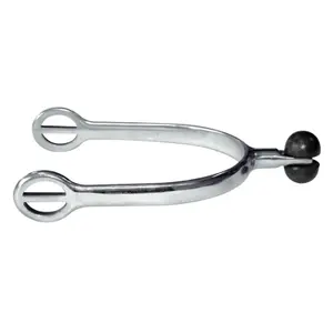 espuelas de plástico de acero inoxidable para caballos Feeling