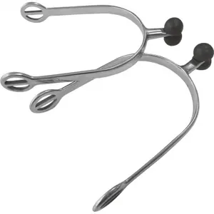 espuelas de plástico de acero inoxidable para caballos Feeling image-1