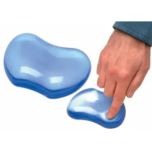 Mini repose-poignet souris Fellowes Crystal Gel