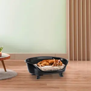 Panier pour chien avec coussin relax Ferplast Throne image-2