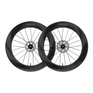 Paar wielen FFWD Raw 77 TLR Disque CERAMICSPEED / Sram XDR
