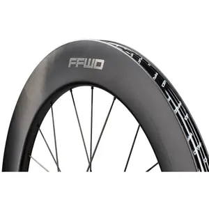Paar wielen FFWD Raw 77 TLR Disque CERAMICSPEED / Shimano image-2