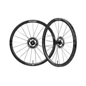 Paar Räder FFWD Raw Control TLR Disque CERAMICSPEED / Shimano Microspline image-1