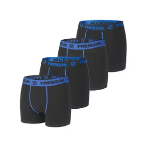 Children's cotton boxer shorts Freegun (x4) image-0