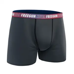 Boxer en coton ceinture n'arrête jamais Freegun image-0