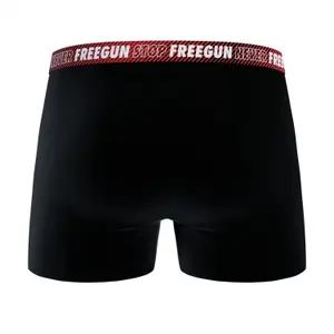 Boxer en coton ceinture n'arrête jamais Freegun image-2